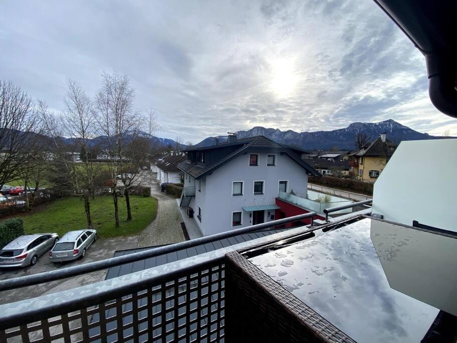 Die Feelgood-Wohnung Am Mondsee Buitenkant foto