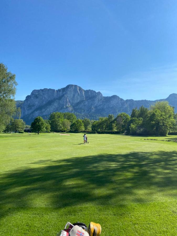 Die Feelgood-Wohnung Am Mondsee Buitenkant foto